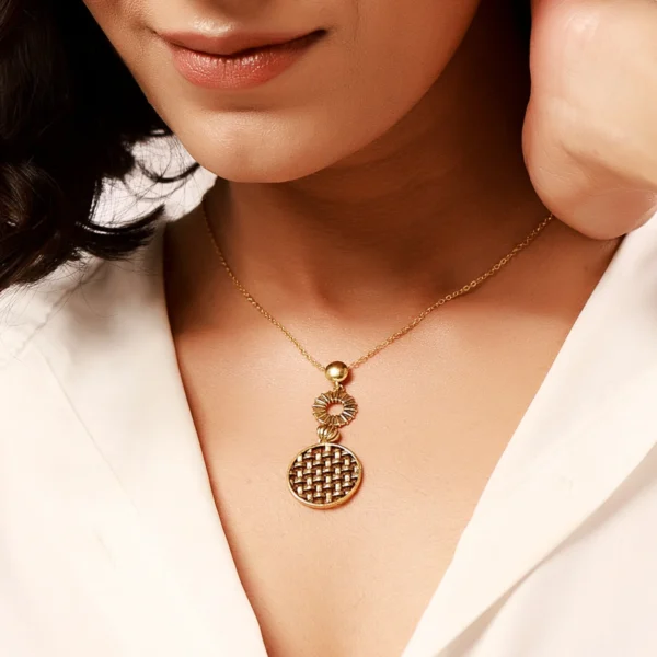 woven wonders plain weaving pendant