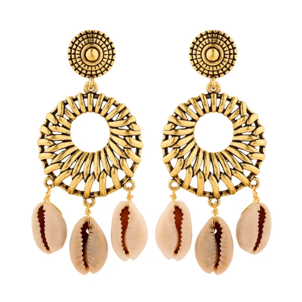 woven wonders plain dutch weave dangler earrings